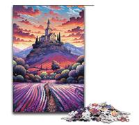 Puzzle 1000 pièces Champs de Lavande en Provence France Puzzle Papier pour Enfants Interaction Famille parentenfant 1000 pièces (38 x 26 cm)