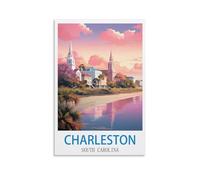 Puzzle 1000 pièces, Charleston, Caroline du Sud. Puzzles pour Adultes, 1000 pièces, Puzzle Classique pour Adolescents, garçons et Filles, 52 x 38 cm.