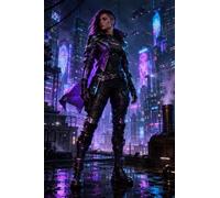 Puzzle 1000 Pieces Chasseuse de Primes néon Bois