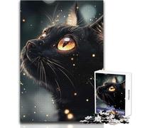 Puzzle 1000 pièces Chat Bombay sous Le crépuscule:Un Passe-Temps paisible et satisfaisant Assemblage Parfait, découpe de précision Dimensions:50x75cm