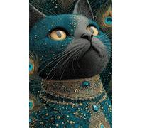 Puzzle 1000 Pieces Chat, Jeu éducatif Défi Jouets Stimule Concentration et Imagination, Puzzle Adulte 1000 Pièces 75 x 50 cm