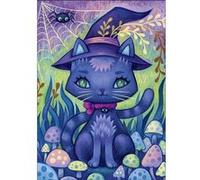 Puzzle 1000 pièces : Chat Sorcière Rêveur Heye G