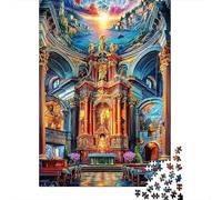 Puzzle 1000 Pièces Château de Prague Puzzle Un Jeu Intellectuellement Stimulant Cadeaux pour Adolescents Et Enfants 70x50cm/1000pcs