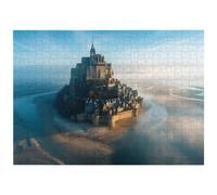 Puzzle 1000 Pieces Château, Puzzle Classiques, 70 x 50 cm, Décoration -4381