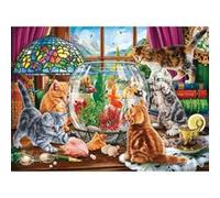 Puzzle 1000 pièces : Chatons et Aquarium Anatolian G