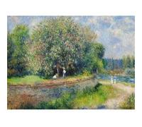 Puzzle 1000 pièces : Chestnut tree in bloom, Renoir DToys G