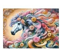 Puzzle 1000 pièces : Cheval de rêve CherryPazzi G