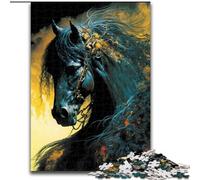 Puzzle 1000 pièces Cheval Mythologie Puzzles Taille 50x75cm Défi cérébral, pour Les Adolescents et décoration intérieure