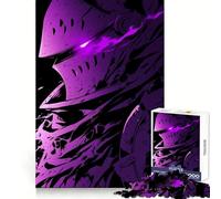 Puzzle 1000 pièces Cheval Violet pour Adolescents, Illustration du Chevalier Violet, pour renforcer Les Souvenirs, favoriser des Moments de Paix, qualité supérieure, Cadeau Classique (50x75cm)