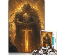 Puzzle 1000 pièces Chevalier médiéval pour Adolescents, Jouet éducatif et décompressant, idéal comme Cadeau (75x50cm)