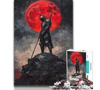 Puzzle 1000 pièces Chevalier Solitaire, Puzzle 1000 pièces pour Adultes et Adolescents, Jouet éducatif et éducatif, idéal comme Cadeau pour Toute la Famille, 50x75cm