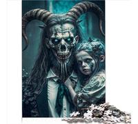 Puzzle 1000 Pièces Chèvre Diable Puzzles Puzzle Adultes Et Enfants Difficulté Puzzles Puzzle Jeux Éducatifs Créatifs Jouet 29.52X19.68 Pouces