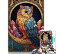 Puzzle 1000 pièces Chouette Fantastique pour Adultes et Adolescents, Jouets éducatifs, Jeux en Famille, Cadeau d'anniversaire, 50x75cm