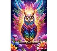 Puzzle 1000 Pièces : Chouette Néon G