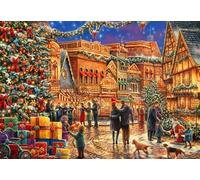 Puzzle 1000 Teile - Christmas at The Town Square