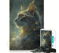 Puzzle 1000 pièces Ciel étoilé du Zodiaque pour Adultes Réfléchissez,entraînez-Vous,jouez,Assemblage Solide,Aucune pièce ne se détache Cadeau Unique pour soulager Le Stress (38x26cm)