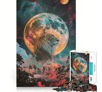 Puzzle 1000 pièces Ciel Sauvage Jeu de Construction à Bords Fins Activité intellectuelle et relaxante Cadeau de Noël Amusant (38x26cm)