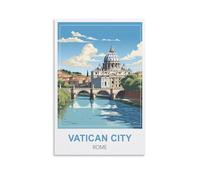 Puzzle 1000 pièces, Cité du Vatican, Rome. Puzzle Classique pour Enfants, Puzzle Stimulant et Difficile pour Adultes et Adolescents, 70 x 50 cm.