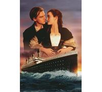 Puzzle 1000 Pieces Classic Love Film Titanic'S Poster for Adult Family Decompression Toy 38x26cm