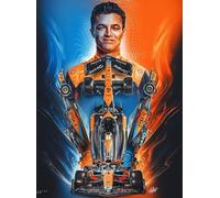Puzzle 1000 Pièces ,Classic Racings F1 Posters ,Art Irrégulier Puzzle ,Family Adult Jouets Personnalisés pour Relever des Défis - Zp302Aw