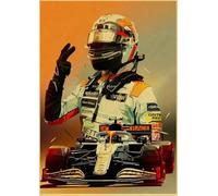 Puzzle 1000 Pièces ,Classic Racings F1 Posters ,Art Irrégulier Puzzle ,Family Adult Jouets Personnalisés pour Relever des Défis - Zp298Aw