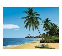 Puzzle 1000 Pièces, Classique Puzzle Jouet en Bois-Plage,Tropiques,mer 70x50cm