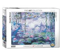Puzzle 1000 pièces Eurographics Claude Monet Les Nymphéas Multicolore E