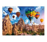 Puzzle 1000 pièces - CLEMENTONI - Ballons en Cappadoce - 70 x 50 cm - Multicolore - Pour adultes