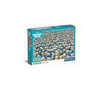 Puzzle 1000 pièces Clementoni Compact Impossible Donald