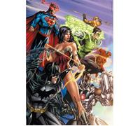 Puzzle 1000 pièces - Clementoni - DC Comics - Justice League - Dessins animés et BD - Poster inclus