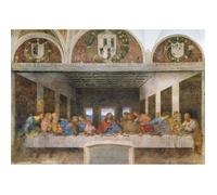 Puzzle 1000 pièces - CLEMENTONI - De Vinci - La Cène - 70 x 50 cm - Poster inclus - Dès 12 ans