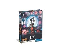 Puzzle 1000 pièces CLEMENTONI E.T. The Extra-Terrestrial Compact 70 x 50 cm avec poster Boîte compacte