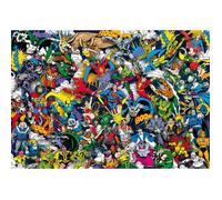 Puzzle 1000 pièces - CLEMENTONI - Justice League - Poster inclus - 70 x 50 cm - Pour adultes