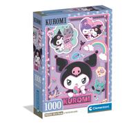 Clementoni – Puzzle 1000 pièces Kuromi – Design Kawaii – 14 ans et + – Idée cadeau