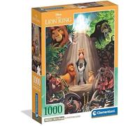 Puzzle 1000 Pièces - CLEMENTONI - Le Roi Lion - Éco-Responsable - 70 x 50 cm - Pour Adultes