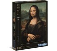 Clementoni Puzzle Museum Collection Leonardo – Gioconda – 1000 pièces