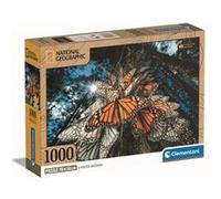 Puzzle 1000 pièces Clementoni National Geographic Papillons G