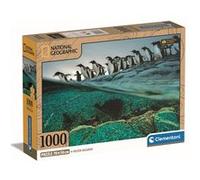 Puzzle 1000 pièces Clementoni National Geographic Pingouins G
