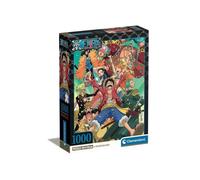 Puzzle 1000 pièces Clementoni One Piece - Dessins animés et BD - 14 ans et plus - Intérieur - Adulte - Mixte