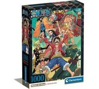 Puzzle 1000 pièces Clementoni One Piece - Dessins animés et BD - 14 ans et plus - Intérieur - Adulte - Mixte