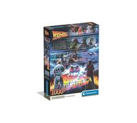 Puzzle 1000 pièces CLEMENTONI Retour vers le Futur 70 x 50 cm avec poster