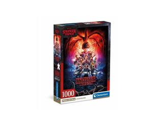 Puzzle 1000 pièces Clementoni Stranger Things Compact 70 x 50 cm Multicolore