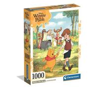 Puzzle 1000 pièces CLEMENTONI Winnie l'Ourson 70 x 50 cm avec poster
