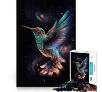 Puzzle 1000 pièces Colibri Spectral pour Adolescents renforce la mémoire, Simple et Amusant, de qualité supérieure, Un Cadeau mémorable 50x75cm