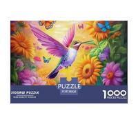 Puzzle 1000 PièCes ColibrisAdulte Relax Jeux Animal Theme pour Enfants Et Adultes Cadeaux Adultes Enfants 38x26cm/1000pcs