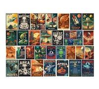Puzzle 1000 pièces : Collage Invasion Extraterrestre G