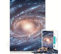 Puzzle 1000 pièces Collage Spatial étoilé pour Adolescents, Jeu de réflexion, Design Simple et Amusant, Cadeau mémorable 38x52cm