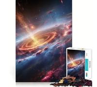 Puzzle 1000 pièces Collage Spatial étoilé pour Adolescents Un défi cérébral Amusant à Partager, aux découpes nettes et Chaleureuses 38x26cm