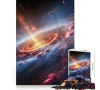 Puzzle 1000 pièces Collage Spatial étoilé pour Adolescents Un Jeu Stimulant pour Le Cerveau, Un Moment de détente et Une œuvre d'art aux découpes précises 38x52cm