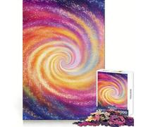 Puzzle 1000 pièces Collage Spatial étoilé pour Adultes, idéal pour améliorer la mémoire, Les Loisirs et Les fêtes 38x52cm